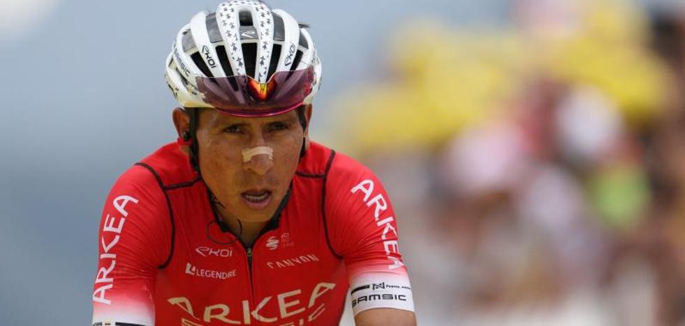Nairo Quintana, positive in an anti-doping control during the Tour