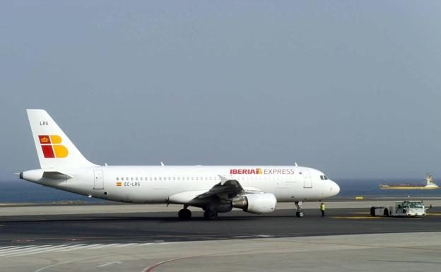 Iberia Express plane. 