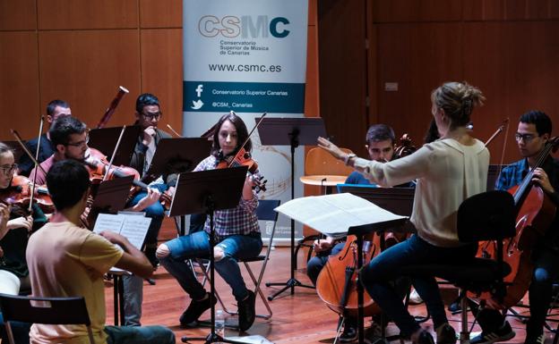 The teachers of the conservatories are one of those harmed by the merit contest, according to the unions.  Musicians at CSMC. 