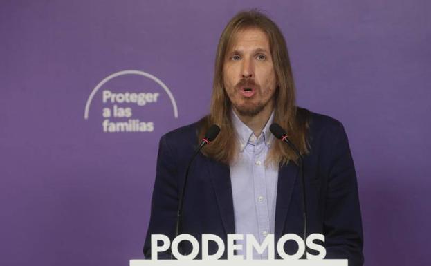 El coportavoz de Podemos, Pablo Fernández./EFE