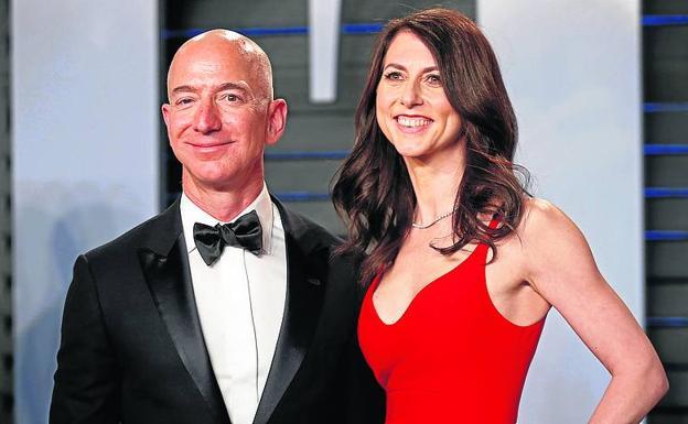 Mackenzie Scott se divorció de Jeff Bezos en 2019.
