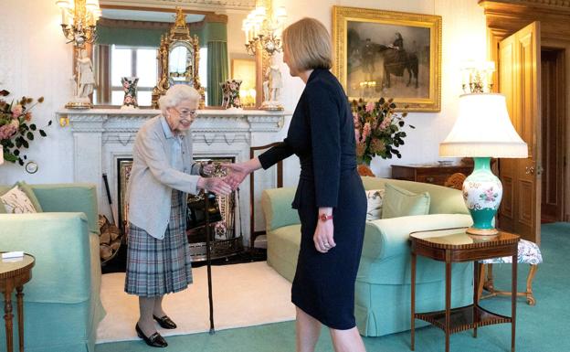 El último acto público de la reina fue la recepción a la primera ministra, Liz Truss, en Balmoral, Escocia.