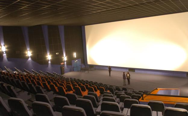 Foto de archivo de una sala de cine en Gran Canaria. 