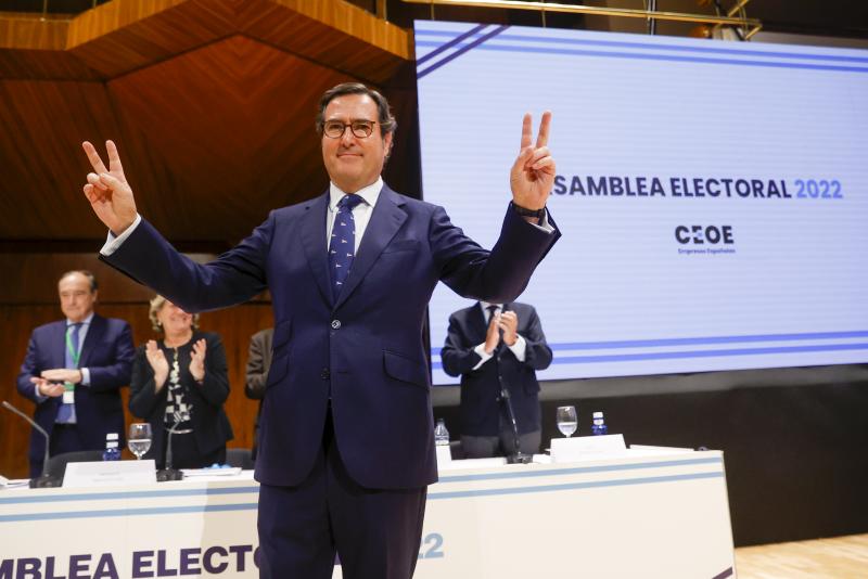 El presidente de la CEOE, Antonio Garamendi. /EFE