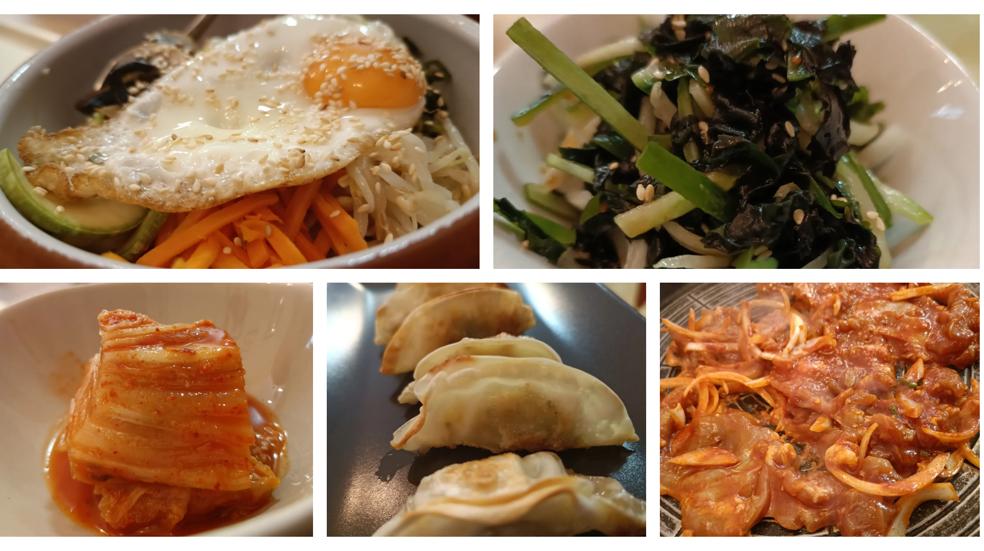 Selección de platos de La Koreana. /J.L.R.
