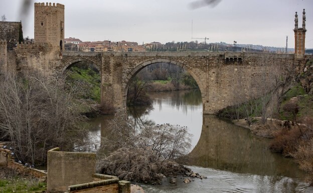 El río Tajo, a su paso por Toledo. 